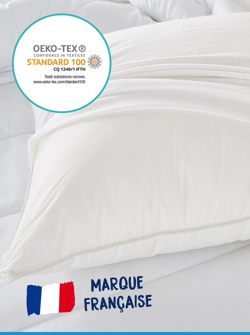 Lot de 2 protèges oreillers imperméables Blanc - Kiabi