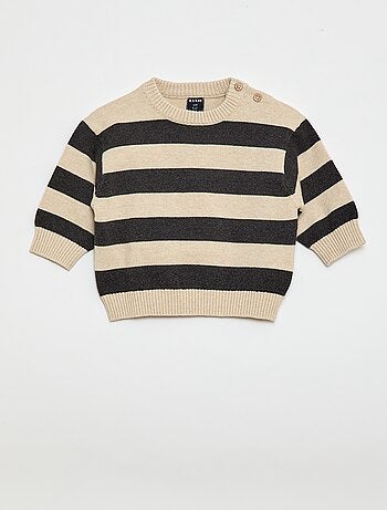 Lot de 2 pull en maille compacte