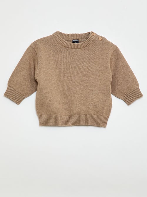 Lot de 2 pull en maille compacte - Kiabi