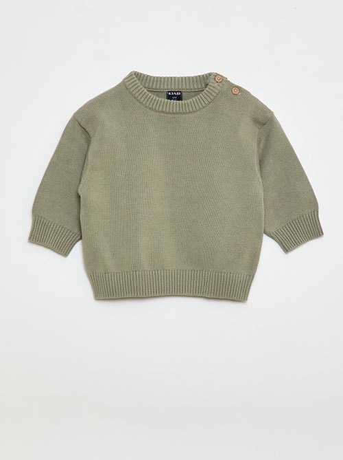 Lot de 2 pull en maille compacte - Kiabi