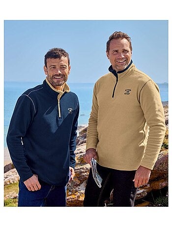 Lot de 2 Pulls Micropolaire Outdoor - ATLAS FOR MEN