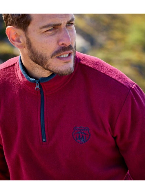 Lot de 2 Pulls Micropolaire Outdoor   - ATLAS FOR MEN - Kiabi