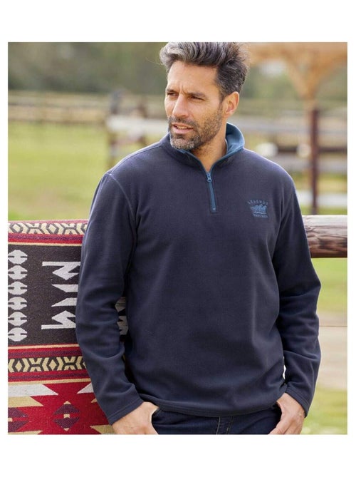 Lot de 2 Pulls Micropolaires West Légend  - ATLAS FOR MEN - Kiabi