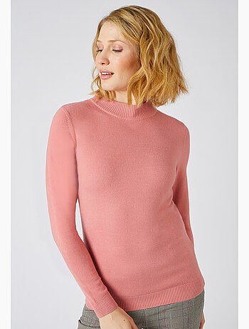 Lot de 2 pulls toucher doux col montant - Damart