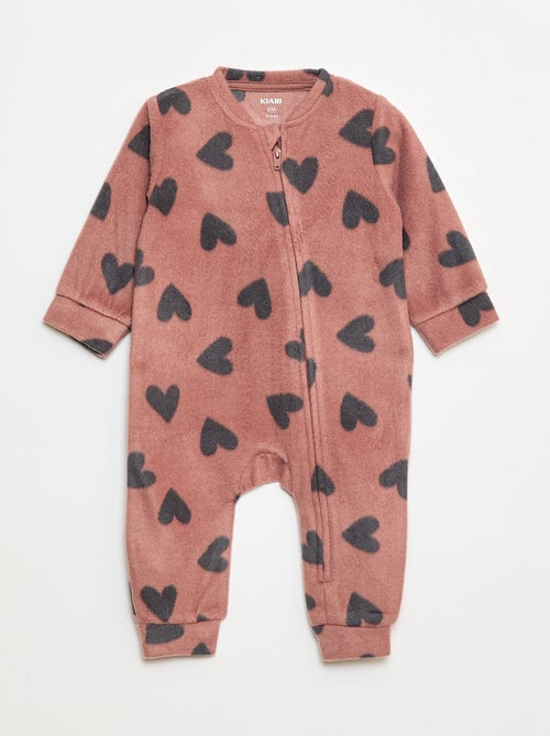 Lot de 2 pyjama dors-bien en polaire - 2 pièces - Kiabi