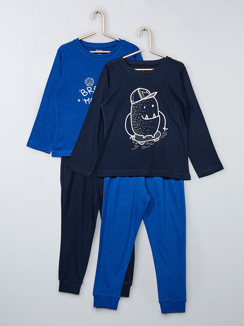 Pyjama long - 'Gabby et la maison magique' - 2 pièces - Bleu ciel - Kiabi -  13.00€