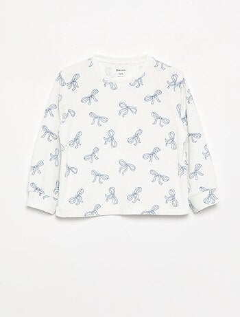 Lot de 2 pyjamas 2 pièces en polaire imprimé
