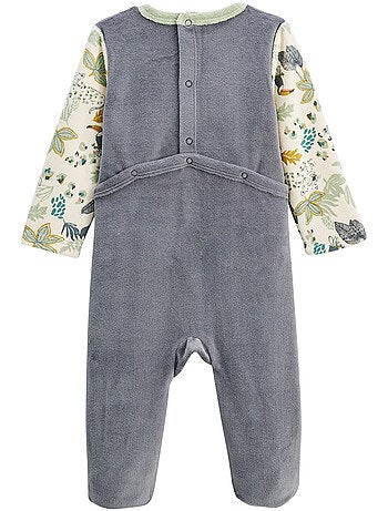 Lot de 2 pyjamas b?b? en velours Boavista