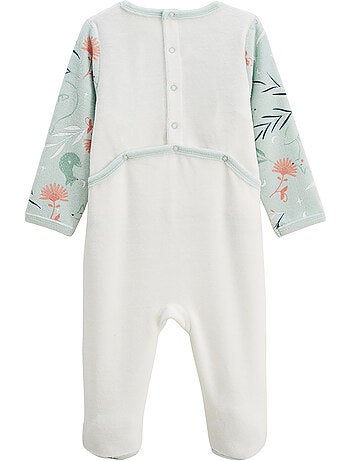 Lot de 2 pyjamas b?b? en velours Dina