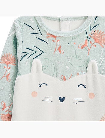 Lot de 2 pyjamas b?b? en velours Dina