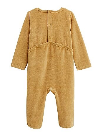 Lot de 2 pyjamas b?b? en velours Swan