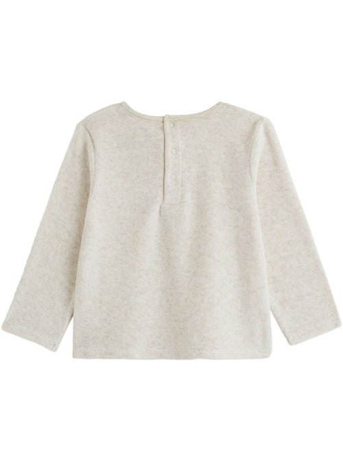 Lot de 2 pyjamas bébé 2 pièces en velours pistache - Kiabi Lot de 2 pyjamas bébé 2 pièces en velours pistache - Kiabi