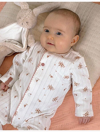 Lot de 2 pyjamas bébé, coton Noukie's
