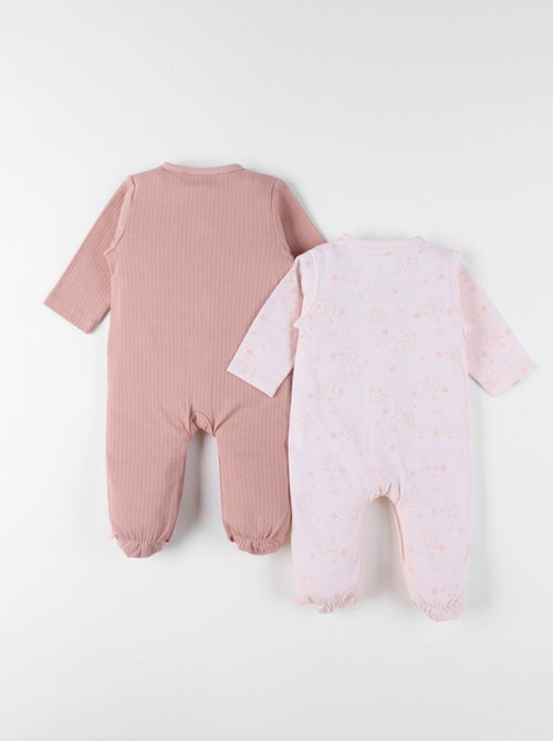 Lot de 2 pyjamas bébé en coton Noukie's - Kiabi
