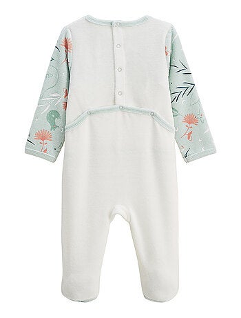 Lot de 2 pyjamas bébé en velours Dina