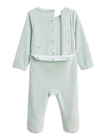 Lot de 2 pyjamas bébé en velours Dina