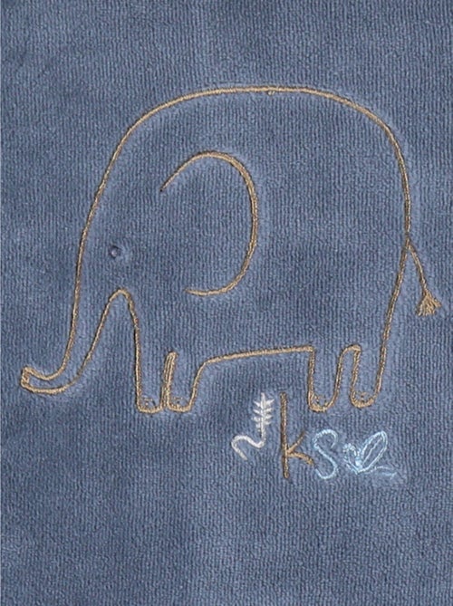 Lot de 2 pyjamas bébé en velours doux Noukie's - Kiabi