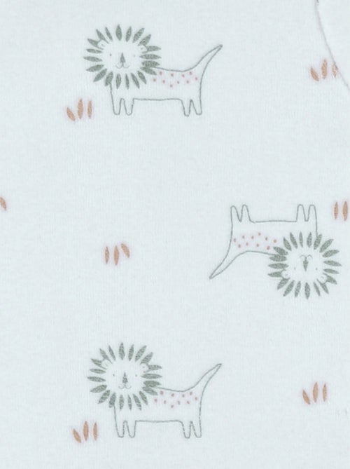 Lot de 2 pyjamas bébé en velours doux Noukie's - Kiabi