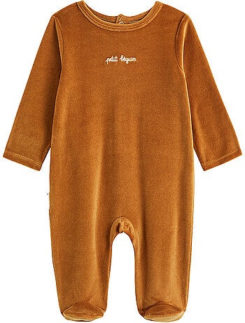 Lot de 2 pyjamas bébé en velours
