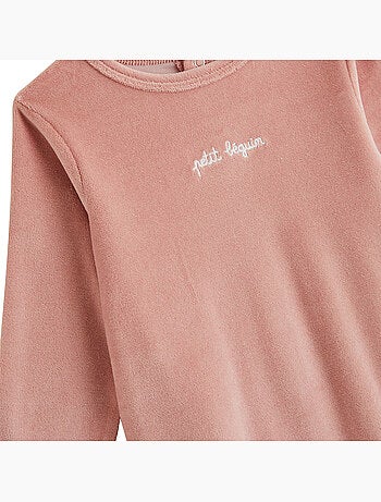 Lot de 2 pyjamas bébé en velours