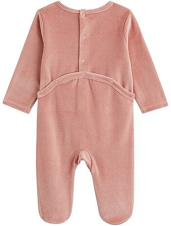 Lot de 2 pyjamas bébé en velours