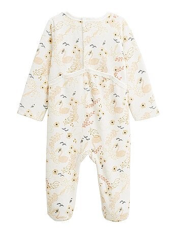 Lot de 2 pyjamas bébé en velours Swan