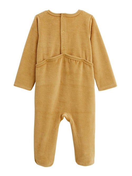 Lot de 2 pyjamas bébé en velours Swan - Kiabi