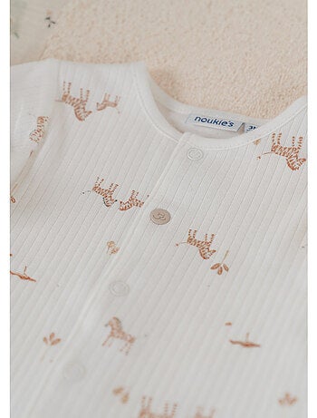 Lot de 2 pyjamas bébé, jersey Noukie's