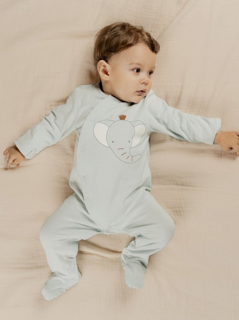 Lot de 2 Pyjamas bébé, Jersey Noukie's Blanc - Kiabi