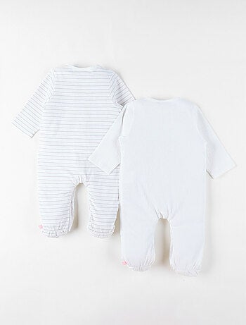 Lot de 2 Pyjamas bébé, Jersey Noukie's