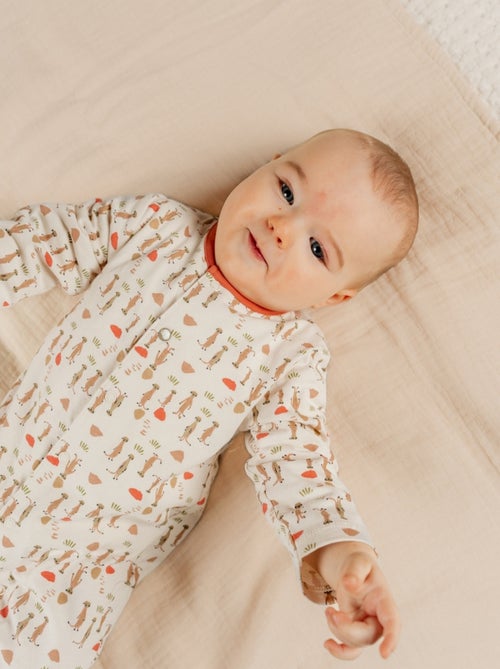 Lot de 2 Pyjamas bébé, Jersey Noukie's - Kiabi