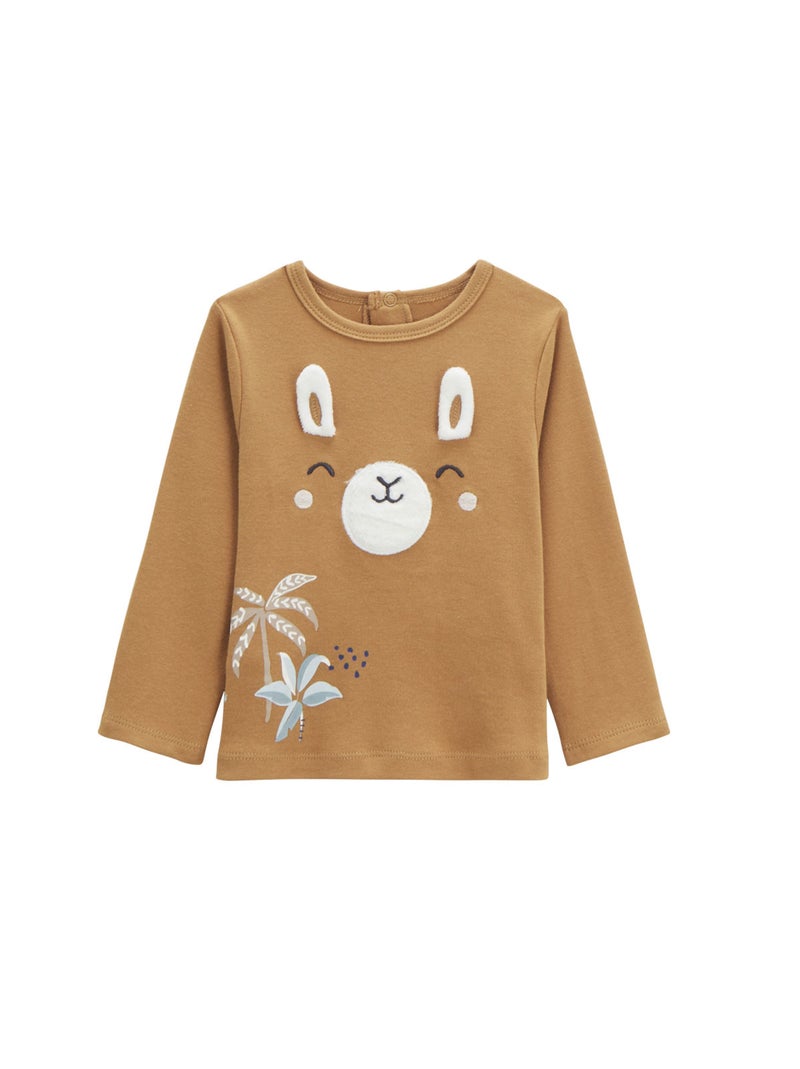 Lot de 2 pyjamas bébé Lamascotte Camel - Kiabi