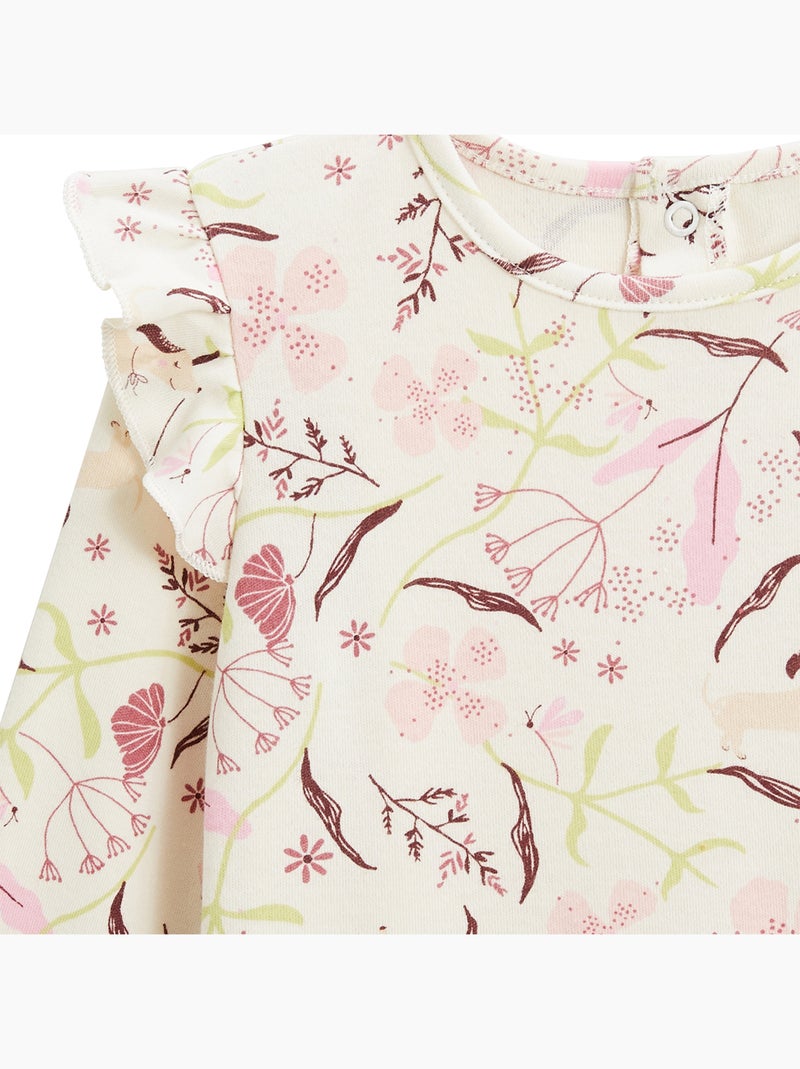 Lot de 2 pyjamas bébé Mila Rose - Kiabi
