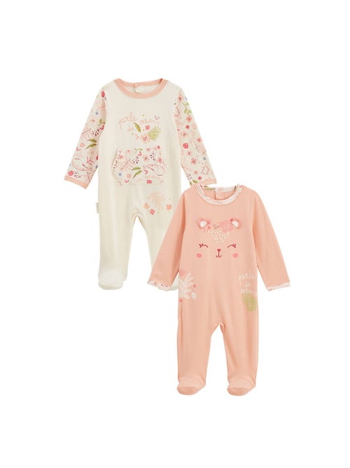 Lot de 2 pyjamas bébé Santa Giulia - Kiabi