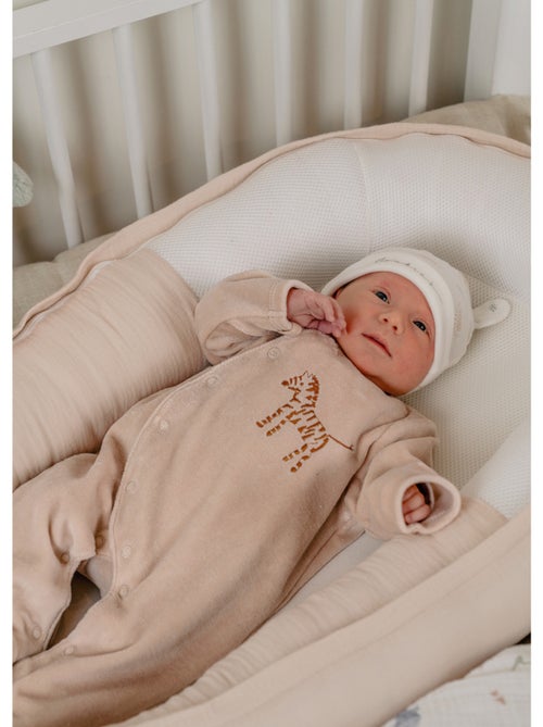 Lot de 2 pyjamas bébé, velours Noukie's - Kiabi