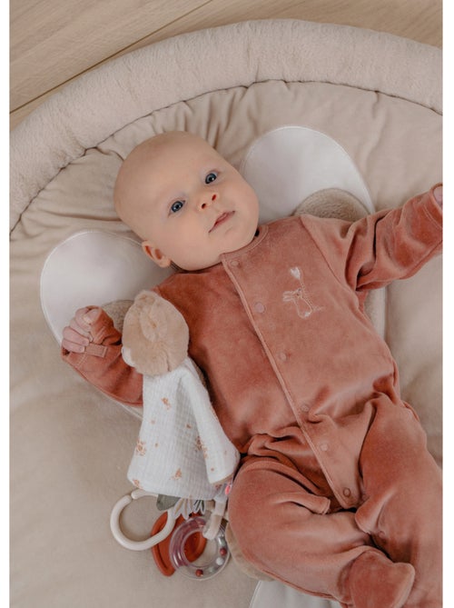 Lot de 2 pyjamas bébé, velours Noukie's - Kiabi