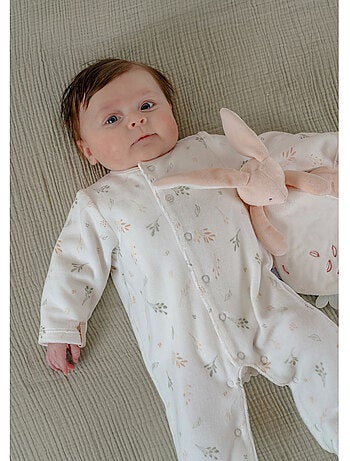 Lot de 2 pyjamas bébé, velours Noukie's