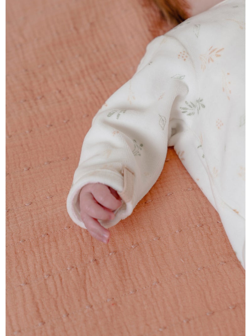 Lot de 2 pyjamas bébé, velours Noukie's Rose - Kiabi