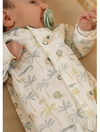 Lot de 2 pyjamas bébé, velours Noukie's