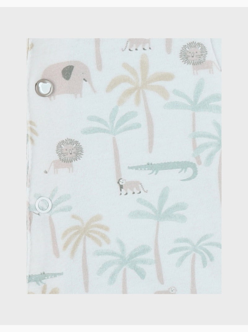 Lot de 2 pyjamas bébé, velours Noukie's Vert - Kiabi