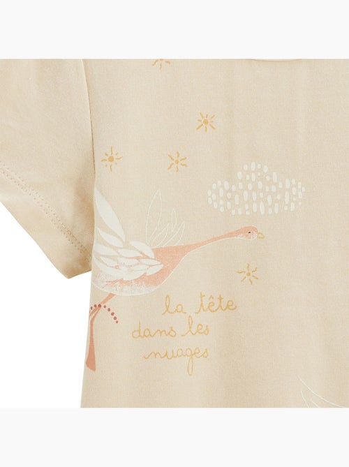 Lot de 2 pyjamas courts enfant 2 pièces Poésie d'été - Kiabi