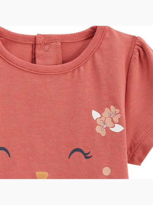 Lot de 2 pyjamas courts enfant 2 pièces Poésie d'été - Kiabi