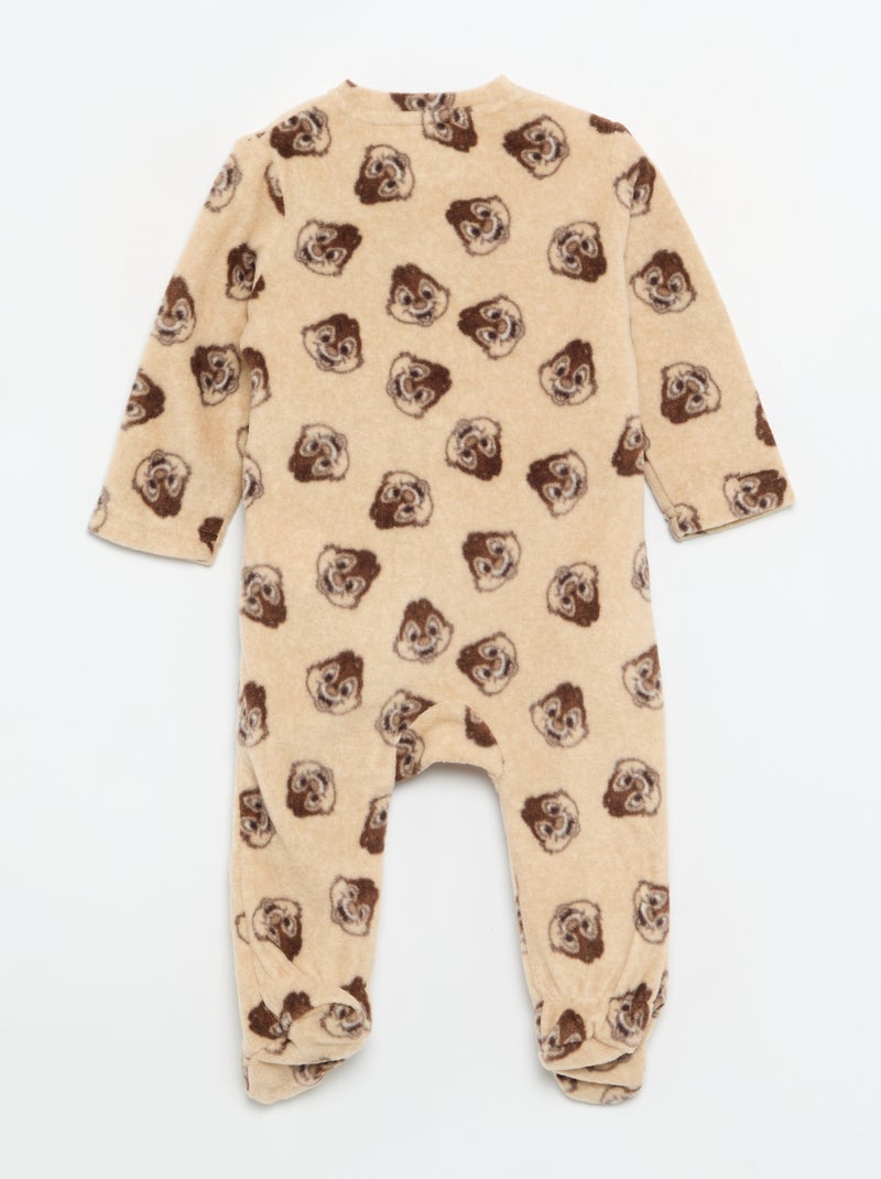 Lot de 2 pyjamas dors bien 'Disney' Beige - Kiabi