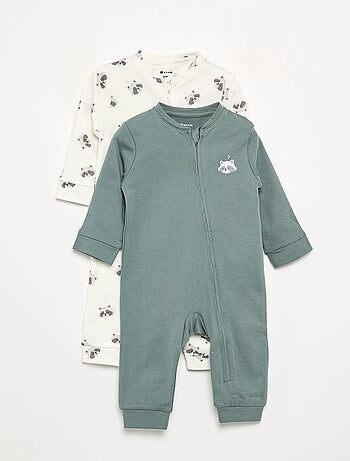 Lot de 2 pyjamas dors bien en coton