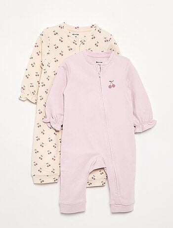 Lot de 2 pyjamas dors bien en coton
