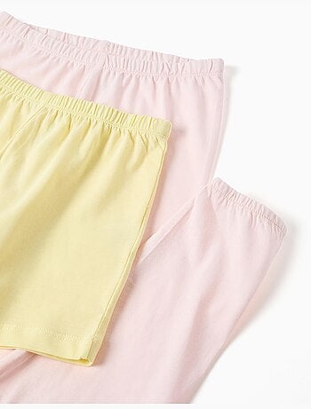 Lot de 2 pyjamas en coton avec imprimés