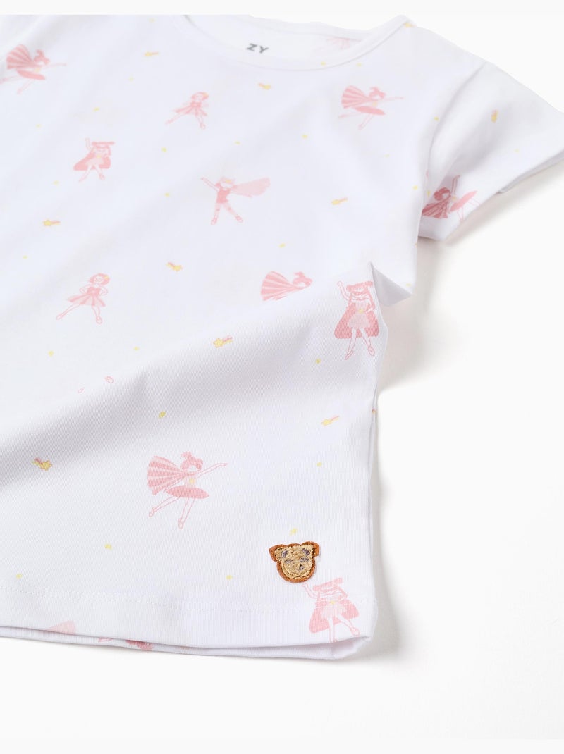 Lot de 2 pyjamas en coton avec imprimés Multicolore - Kiabi