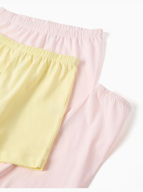 Lot de 2 pyjamas en coton avec imprimés - Kiabi