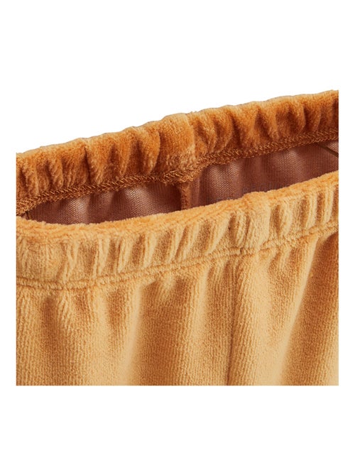 Lot de 2 pyjamas enfant 2 pièces en velours Charly - Kiabi