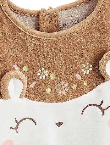 Lot de 2 pyjamas enfant 2 pièces en velours Chincha